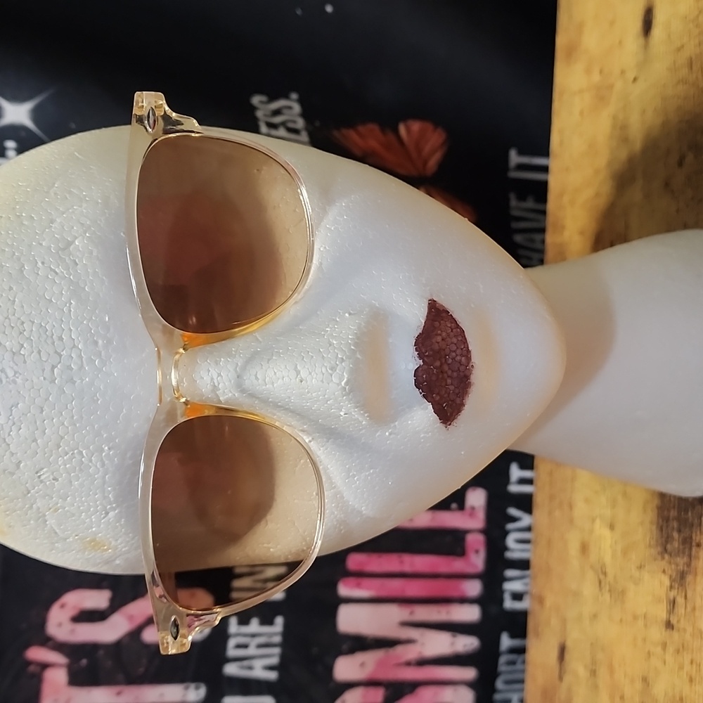 Brown Chromatic Clear Sunglasses-NWOT